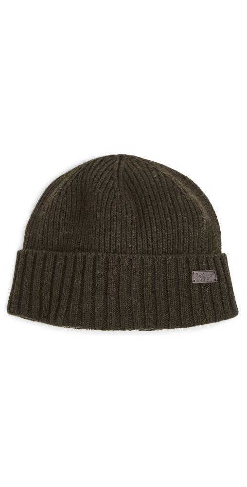 Barbour Carlton Beanie Dark Green Cover