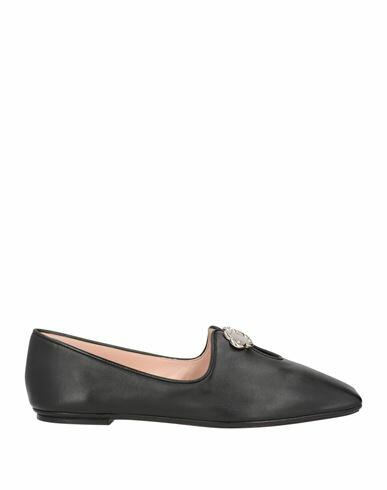 Rodo Woman Loafers Black Soft Leather Cover