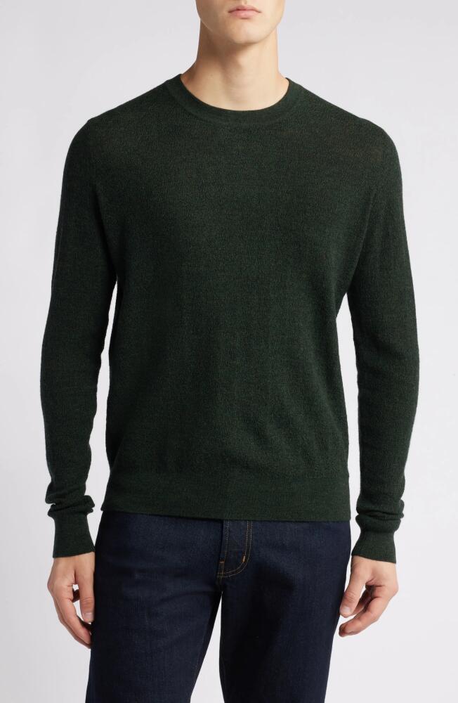 Robert Barakett Watertown Merino Wool Sweater in Olive Cover