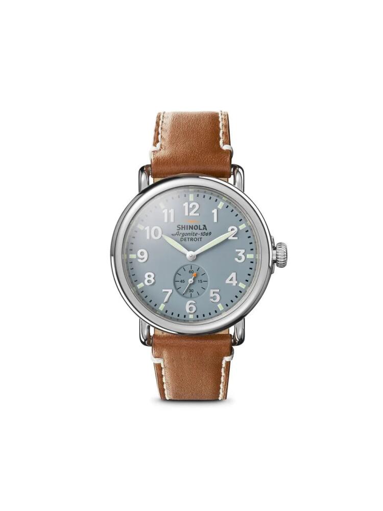 Shinola Runwell 41mm - Blue Cover