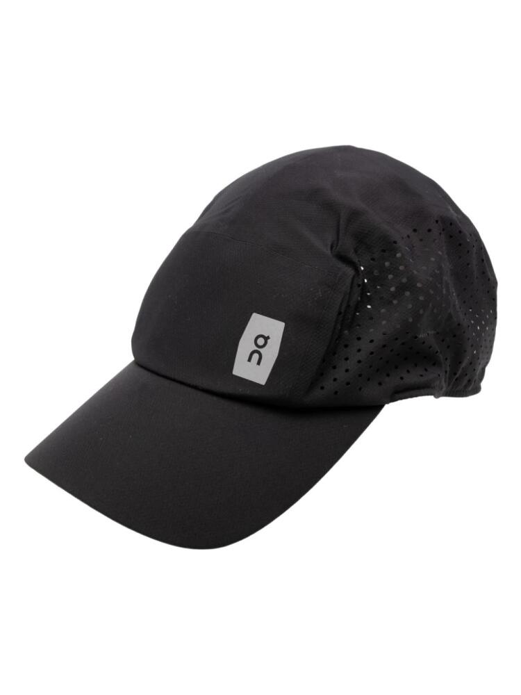 On Running Lightweight logo-print cap - Black Cover