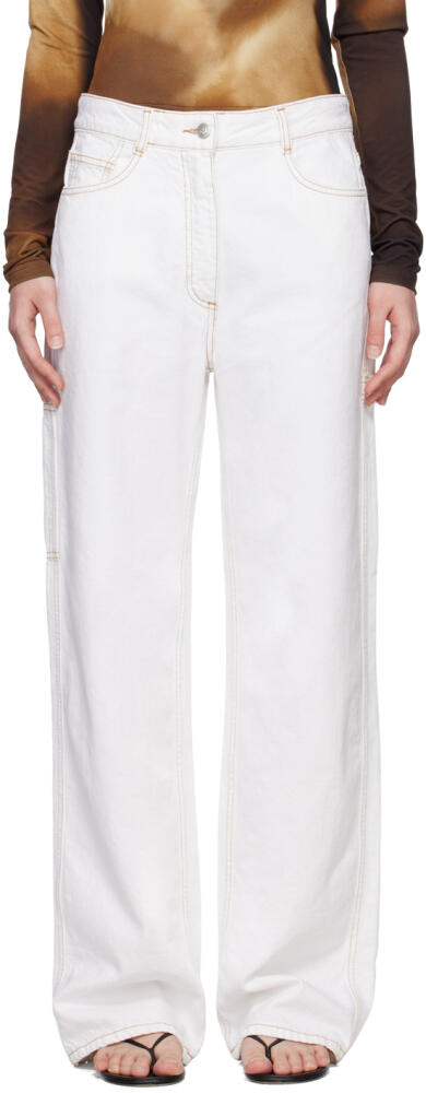 Saks Potts White Salma Jeans Cover