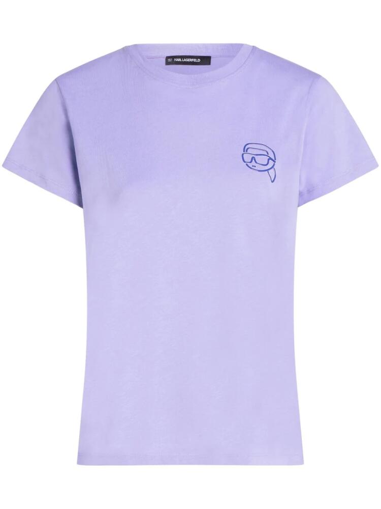 Karl Lagerfeld Ikonik Jelly T-shirt - Purple Cover