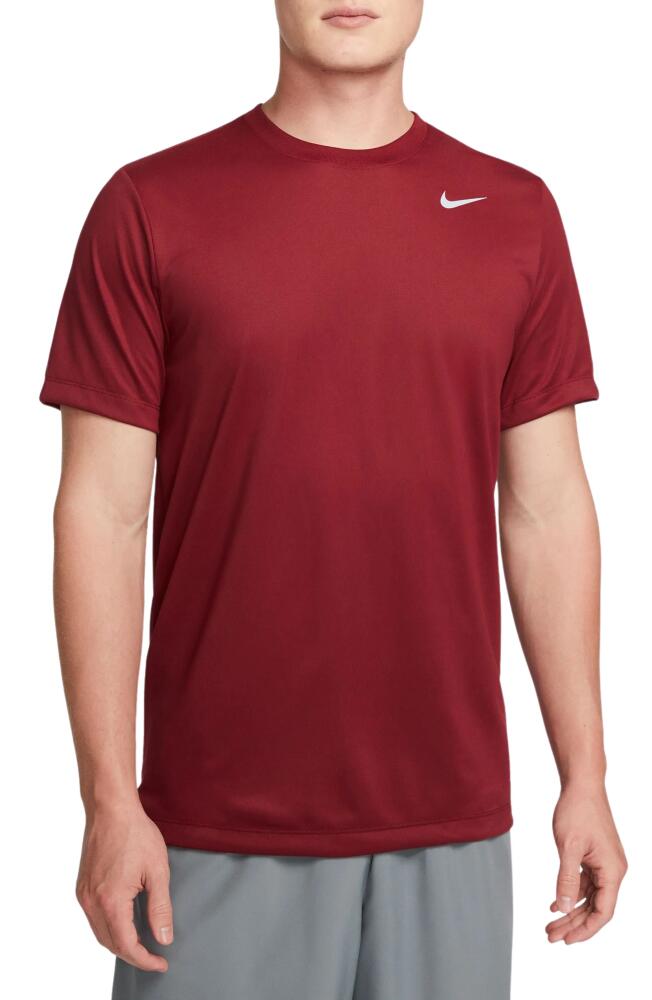 Nike Dri-FIT Legend T-Shirt in Team Red/Matte Silver Cover