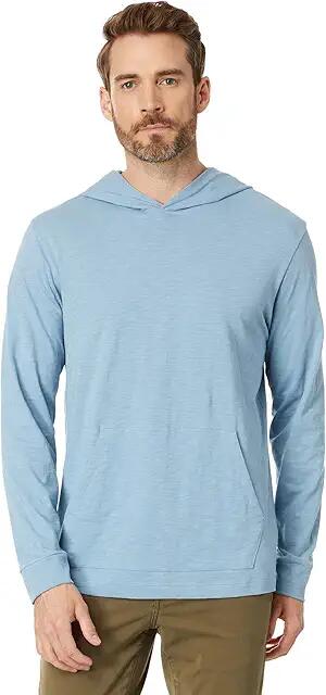 Theory Layer Hoodie in Cosmos (Heron) Men's Long Sleeve Pullover Cover