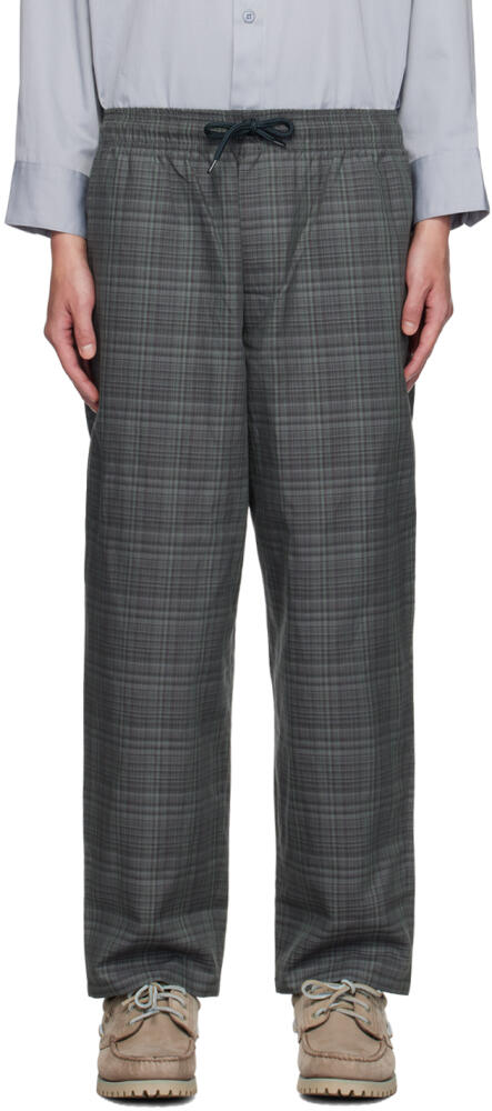 WTAPS Gray Check Trousers Cover