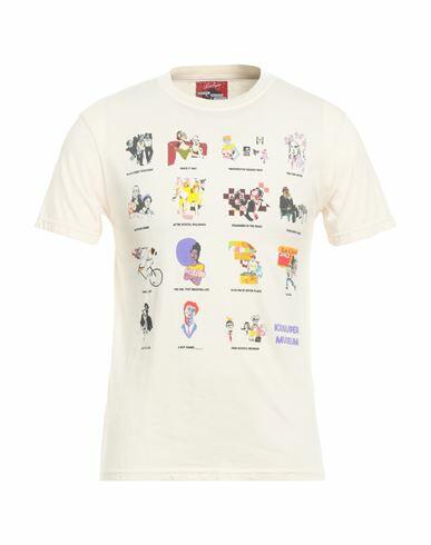 Kidsuper Studios Man T-shirt Ivory Cotton Cover