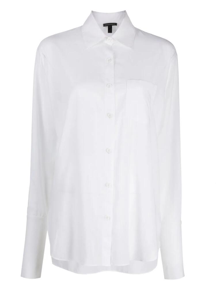 Kiki de Montparnasse Girlfriend long-sleeved shirt - White Cover