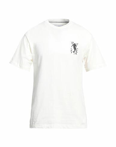 Bikkembergs Man T-shirt White Cotton Cover