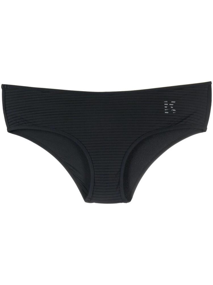 Karl Lagerfeld logo-print bikini brief - Black Cover