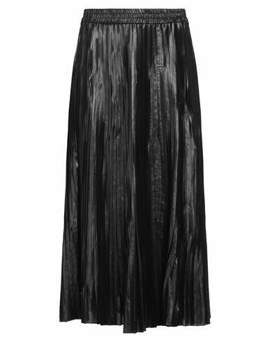 Seventy Sergio Tegon Woman Midi skirt Black Polyester Cover