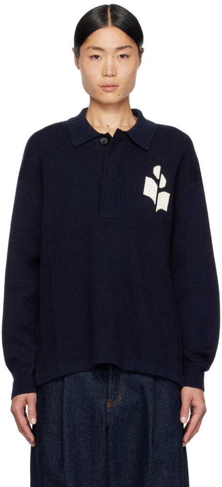 Isabel Marant Navy William Polo Cover