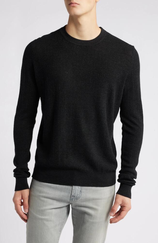 Robert Barakett Watertown Merino Wool Sweater in Black Cover