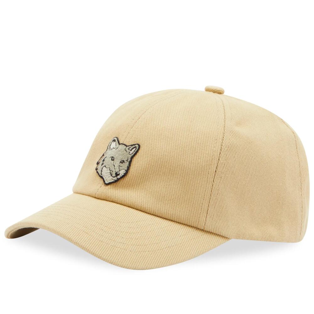 Maison Kitsuné Women's Bold Fox Head Cap in Canvas Cover