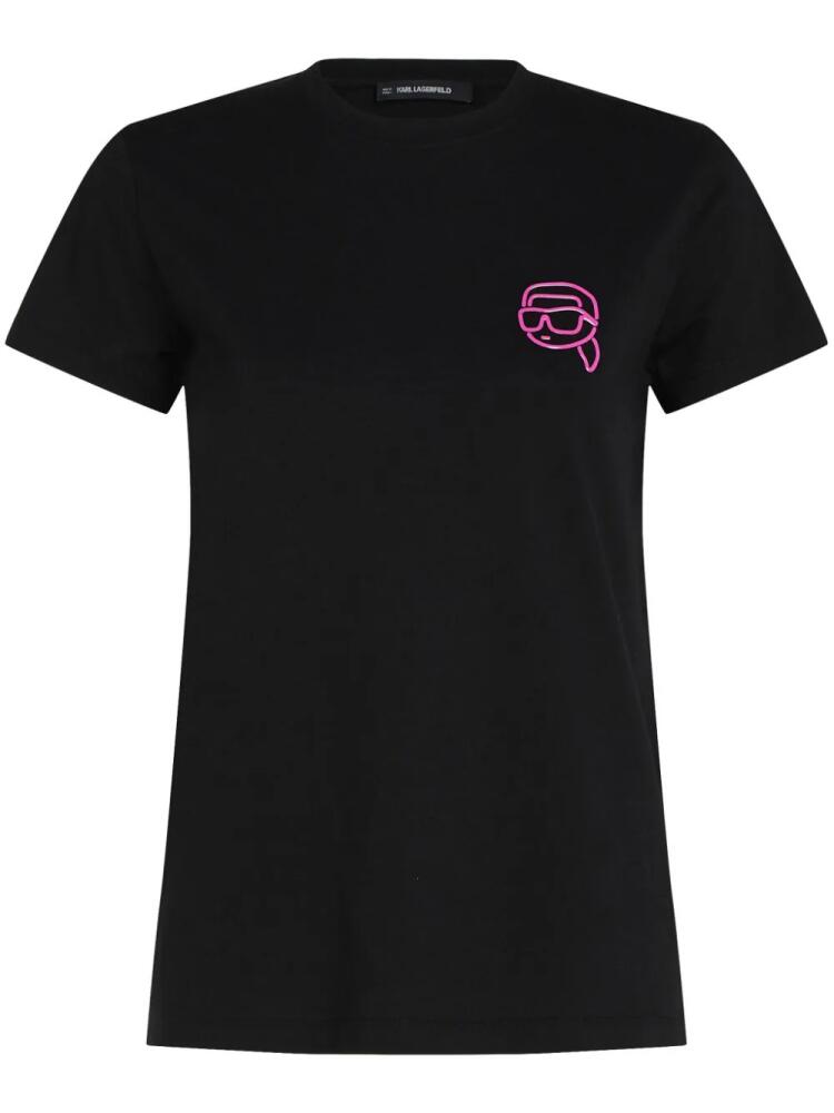 Karl Lagerfeld Ikonik Jelly T-shirt - Black Cover