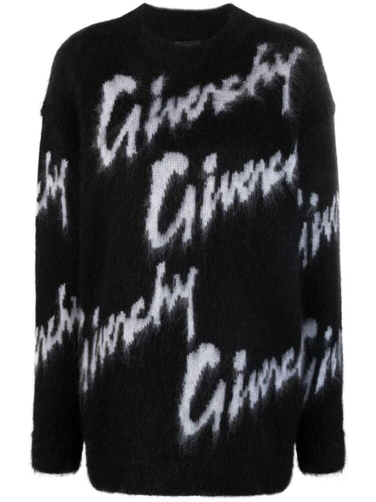 Givenchy logo-print sweater - Black Cover