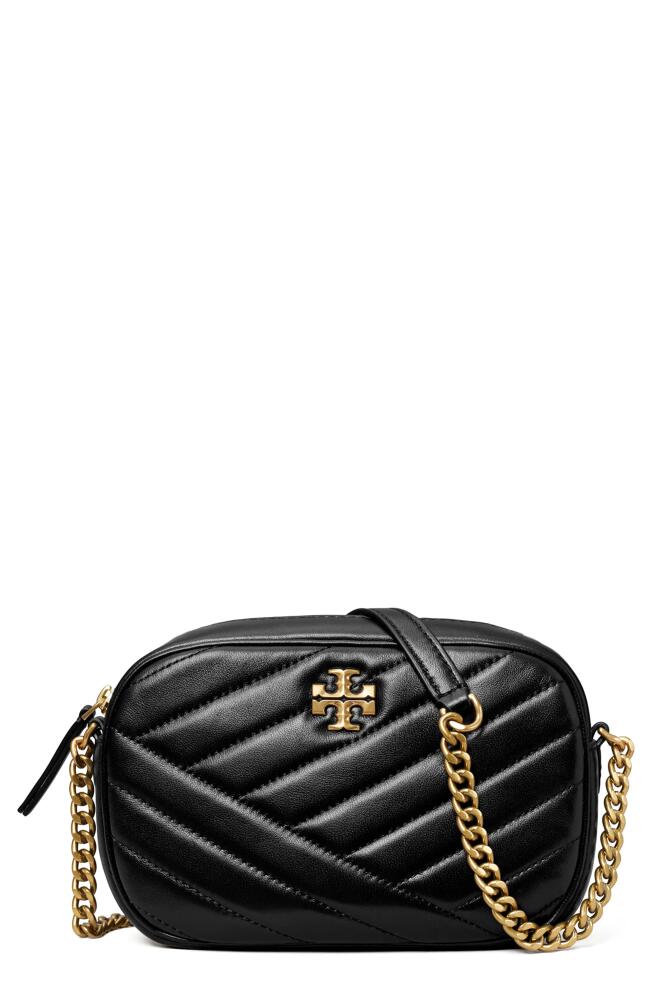 Tory Burch Kira Chevron Camera Bag in Black Cover