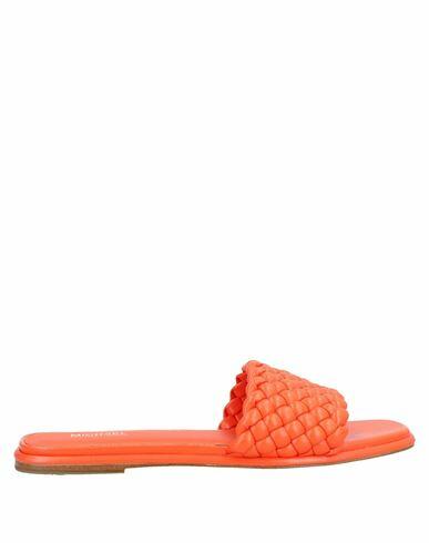 Michael Michael Kors Woman Sandals Orange Textile fibers Cover