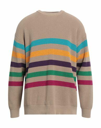 Emporio Armani Man Sweater Sand Cotton Cover