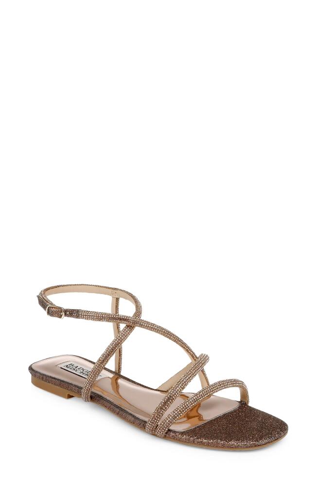 Badgley Mischka Collection Ivie Ankle Strap Sandal in Bronze Cover