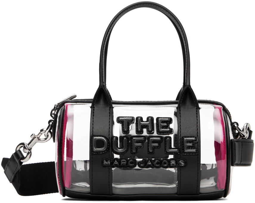 Marc Jacobs Black 'The Clear Mini' Duffle Bag Cover