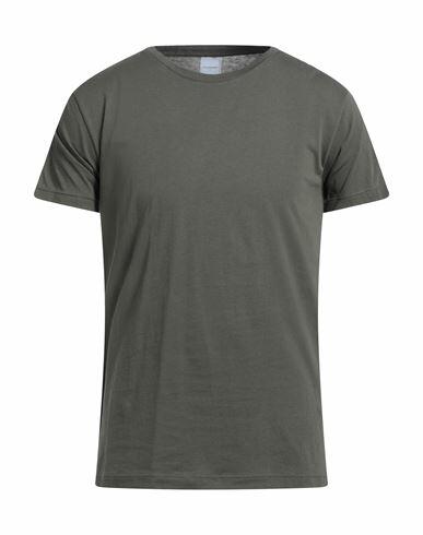 Stilosophy Man T-shirt Military green Cotton Cover