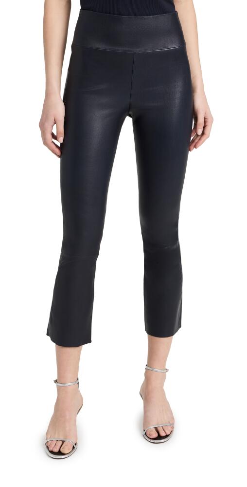 SPRWMN Crop Flare Leggings Navy Cover