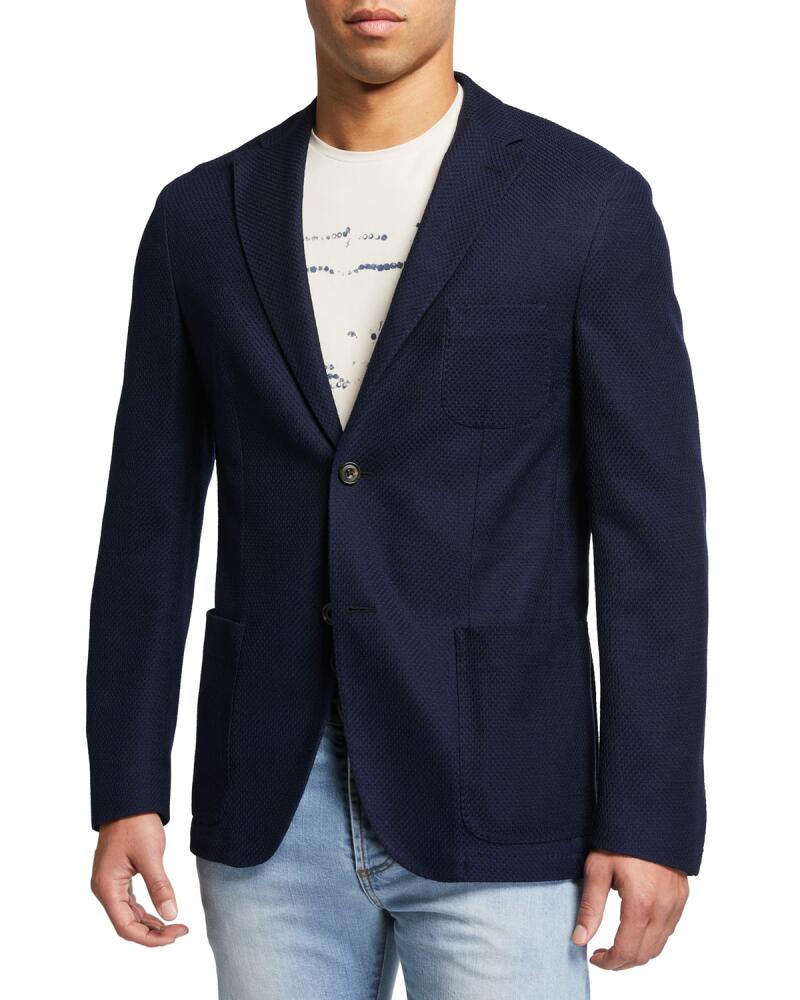 Corneliani Men's Cotton Sweater Jacket Cover