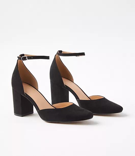 Loft Ankle Strap Block Heels Cover