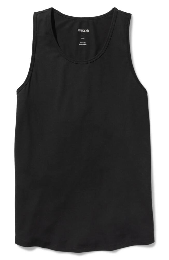 Stance Fragment Performance Tank in Black Cover