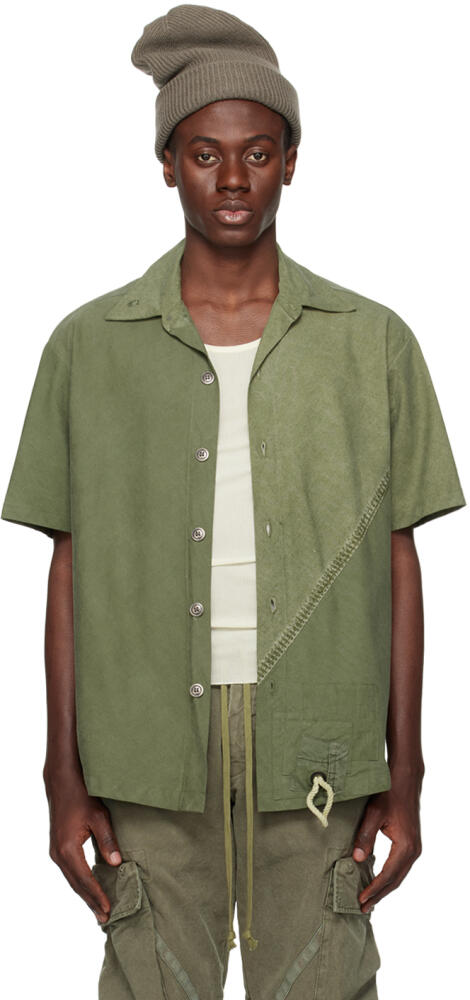 Greg Lauren Khaki Tent Shirt Cover