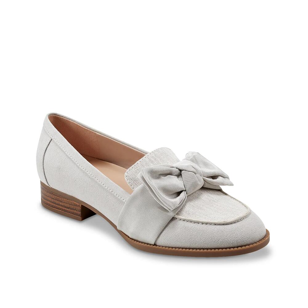 Bandolino Lindio Loafer | Women's | Light Grey Fabric Cover