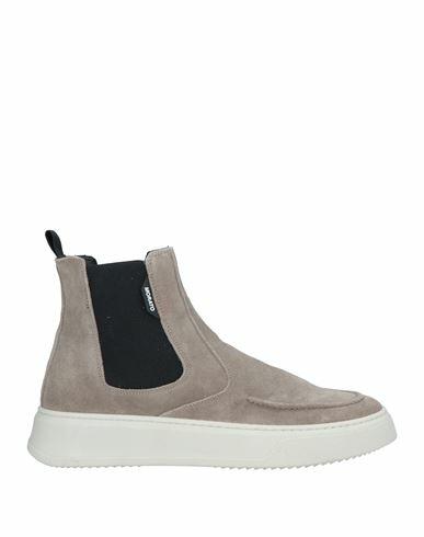 Antony Morato Man Ankle boots Beige Soft Leather Cover