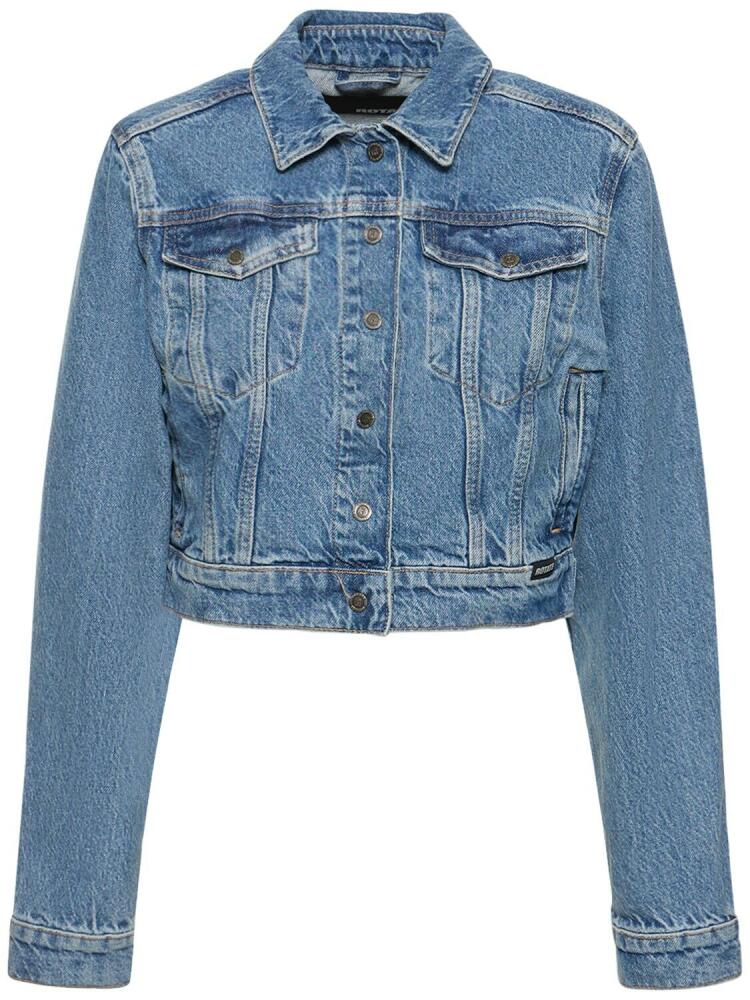 ROTATE Oversize Cotton Denim Jacket Cover