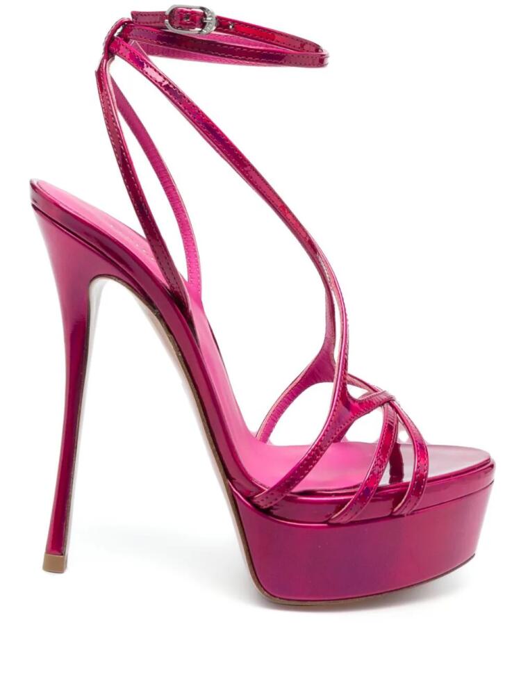 Le Silla open-toe platform sandals - Pink Cover