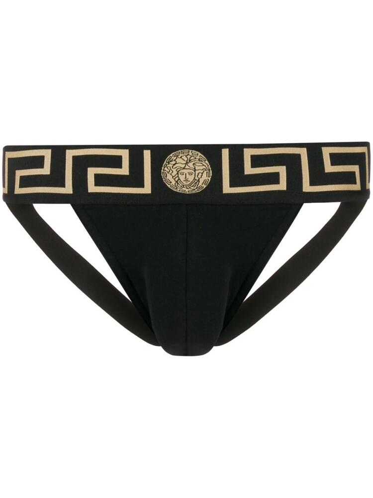 Versace Greca Border jockstrap - Black Cover