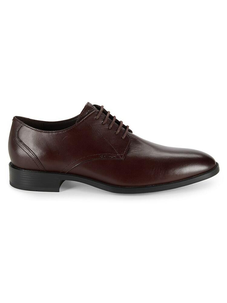 Cole Haan Men's Hawthorne Leather Derby Shoes - Brown Cover