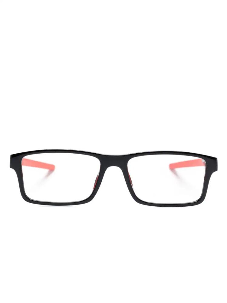 Ferrari rectangular-frame glasses - Black Cover