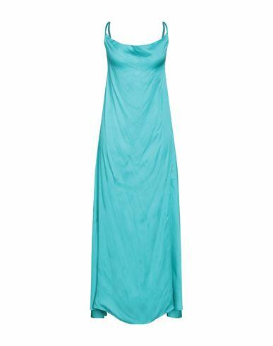 Kaos Jeans Woman Maxi dress Turquoise Viscose Cover