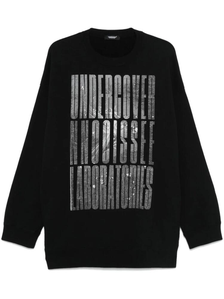 Undercover logo-print sweatshirt - Black Cover