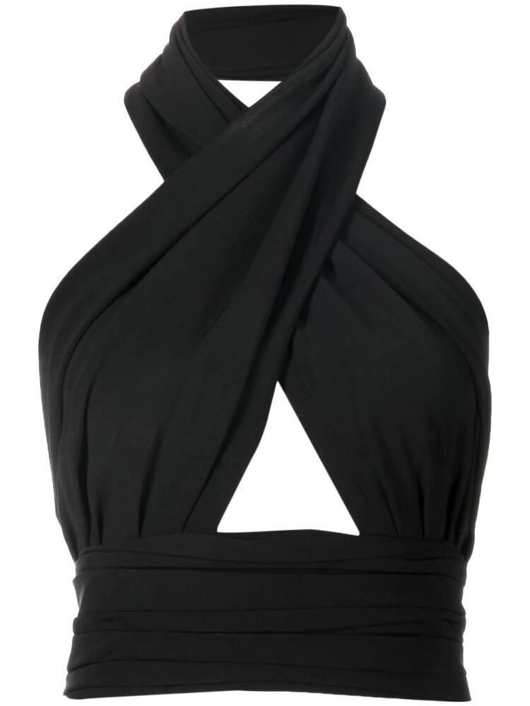 Bambah Marianne halterneck top - Black Cover