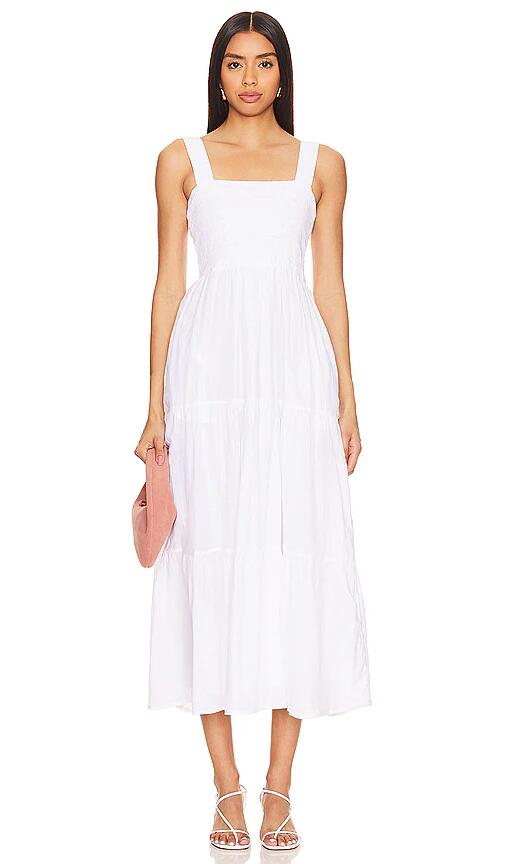 Seafolly Faithful Midi Dress in White Cover