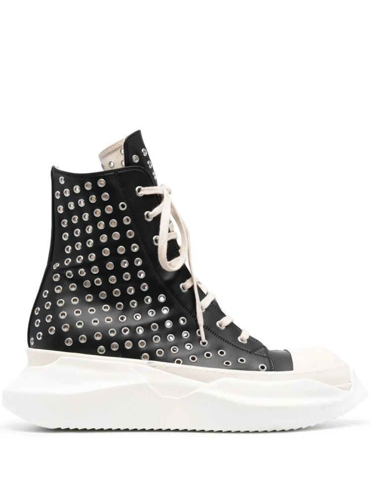 Rick Owens DRKSHDW Abstract high-top sneakers - Black Cover