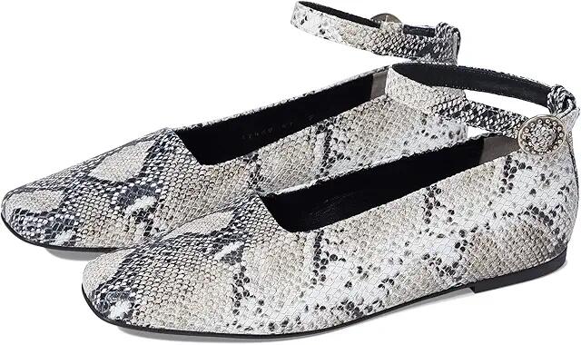 FREDA SALVADOR Aria (Black/White Snake) Women's Shoes Cover