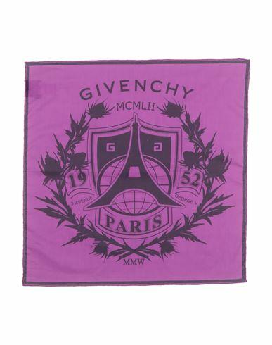 Givenchy Man Scarf Purple Cotton Cover