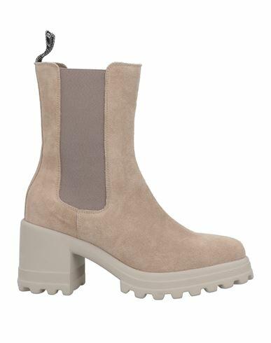 Voile Blanche Woman Ankle boots Sand Leather Cover