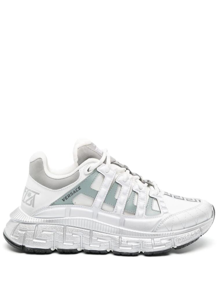 Versace Trigreca leather sneakers - White Cover