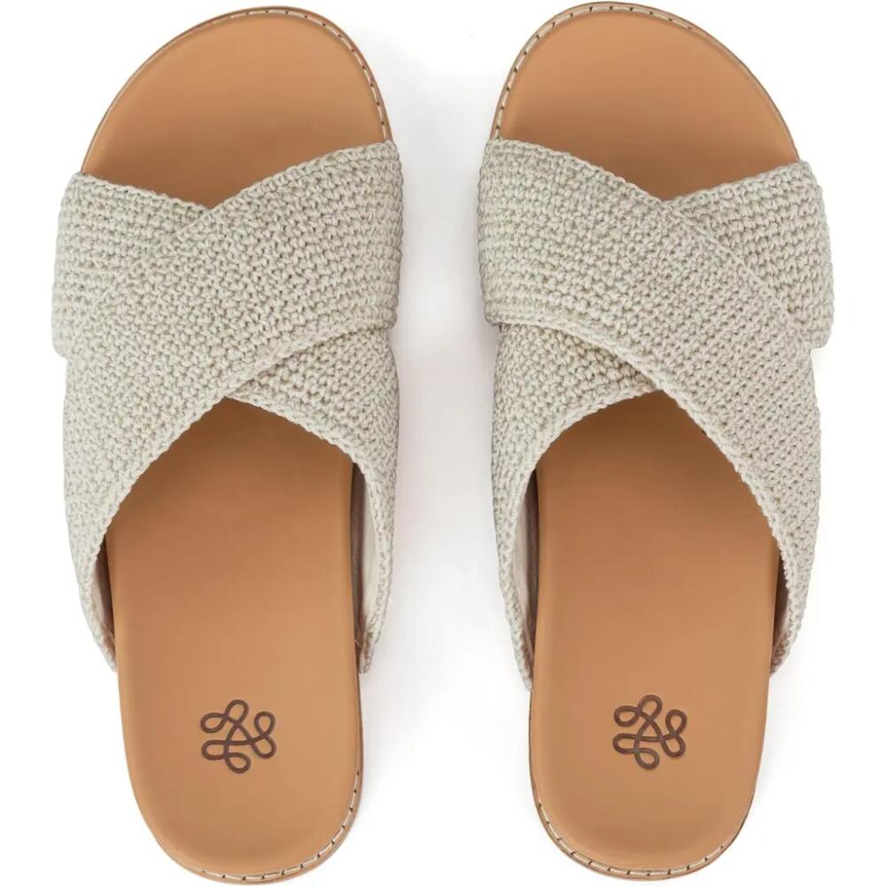 The Sak Penelope Slip On Sandal in Natural Cover