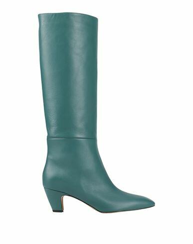 Doop Woman Boot Green Leather Cover