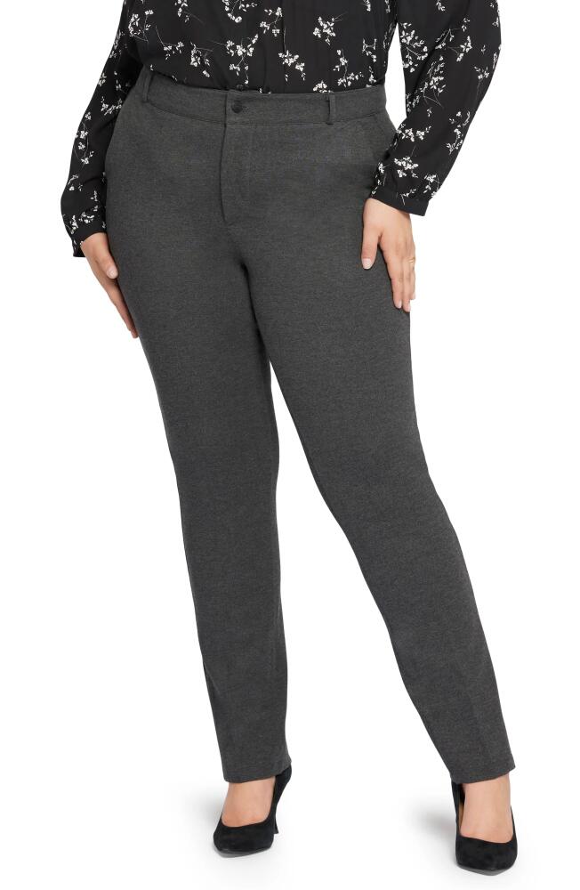 NYDJ Sculpt-Her Classic Trousers in Charcoal Heathered Cover